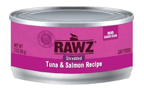 18/3 oz. Rawz Shredded Tuna & Salmon - Health/First Aid